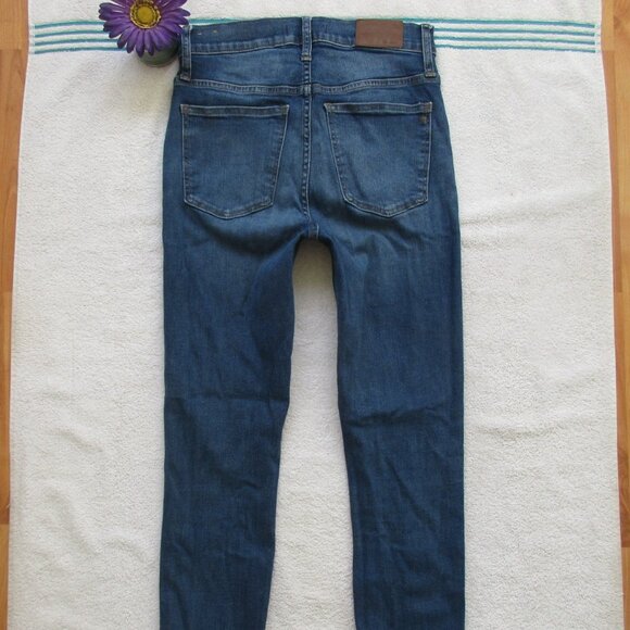 MADEWELL Jeans Size 27 10" High Rise Skinny Denim - Picture 7 of 13